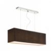 LOPE 80 függő lámpa fekete matt nikkel 230V LED E27 4x15W