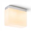 ARANA SQ felületre szerelhető  matt nikkel 230V LED E14 2x6W
