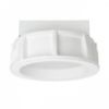 MIA R süllyesztett lámpa  gipsz/szatén akril 230V LED E27 2x11W