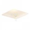 MIA SQ süllyesztett lámpa  gipsz/szatén üveg 230V LED E27 2x11W