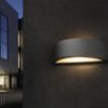 LESA fali lámpa fekete  230V LED E27 15W IP54