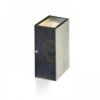 DIXIE 10x16 fali lámpa fekete 230V LED 2x5W 84° IP54 3000K