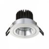 MAYDAY CC süllyesztett lámpa szálcsiszolt alumínium 230V/700mA LED 9W 2700K