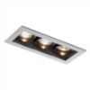 MONE III dönthető ezüstszürke  12V GU5,3 3x50W