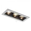 MONE III dönthető ezüstszürke  12V GU5,3 3x50W