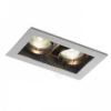 MONE II dönthető ezüstszürke  12V GU5,3 2x50W