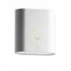 TETE LED II fali lámpa fehér 230V/700mA LED 2x3W 3000K