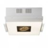 OFFICE TWIN süllyesztett lámpa fehér 230V/12V 2GX13+G53 55+50W