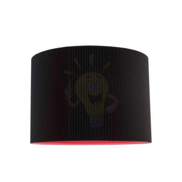 MICRO PLEAT S lámpabúra fekete/rózsaszín 230V max. 60W