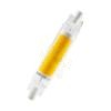 OSRAM SLIM LINE 78   tiszta üveg 230V R7s LED EQ40 300°  2700K