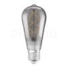 OSRAM Vintage Edison SPIRAL  füstös 230V E27 LED EQ15  1800K