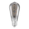 OSRAM Vintage Edison SPIRAL  füstös 230V E27 LED EQ15  1800K