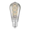 OSRAM Vintage Edison SPIRAL  füstös 230V E27 LED EQ15  1800K