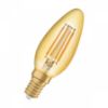 OSRAM Vintage gyertya alakú borostyán 230V E14 LED EQ35 2400K