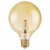 OSRAM Vintage Globe 125 DIMM borostyán 230V E27 LED EQ55 2400K