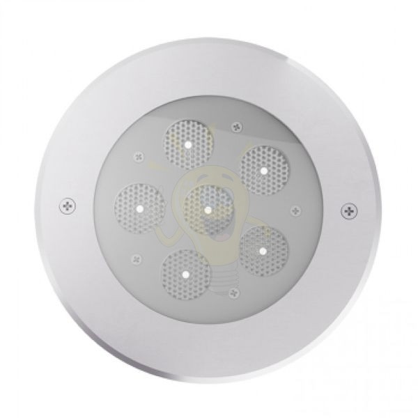 OMAR süllyesztett lámpa rozsdamentes acél 24= LED 6x3W 30° IP67 4000K