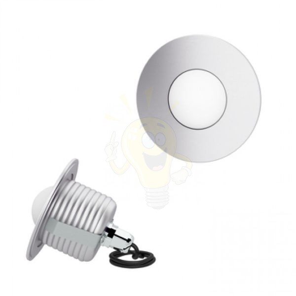TRILL DC LENS süllyesztett lámpa acél 24= LED 3W IP65 3000K