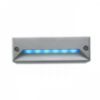 minI LED RC süllyesztett lámpa ezüstszürke/kék 230V LED 0.8W IP54