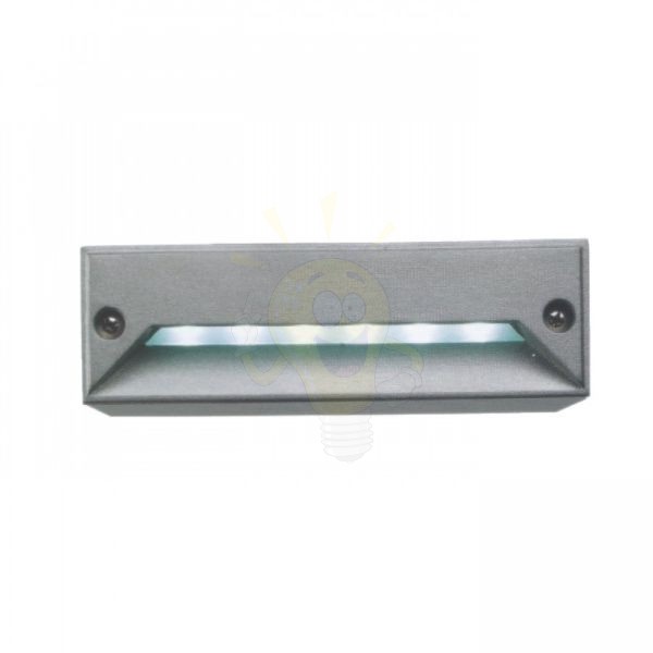 minI LED RC süllyesztett lámpa ezüstszürke 230V LED 0.8W IP54 5500k