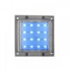 LERRY LED 16 felületre szerelhető ezüstszürke/kék 230V LED 1W IP54