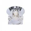 CRYSTAL LED III süllyesztett lámpa tiszta üveg/króm 350mA LED 1W 120° 4000K