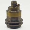 Edison izzó foglalat antik bronz szín - E27