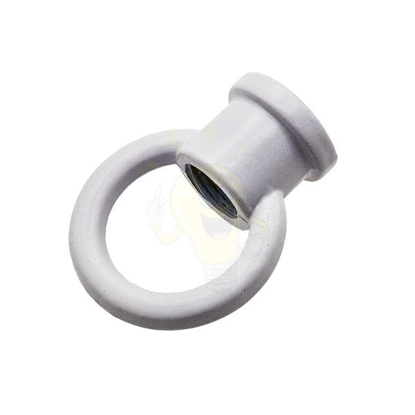 Lámpa tartógyűrű fehér - belső menetes 18mm