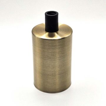 Fém E27 foglalat Antik bronz