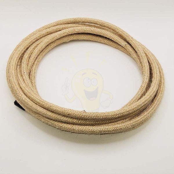 Kép 2,8m Kender kábel – 3×0,75 mm² (hengeres)
