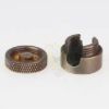 Antik bronz kábelrögzítő 16 mm magassággal