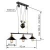 antik-3-as-csiga-lampa méretek