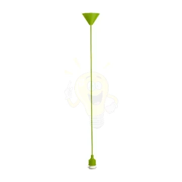 LISA függesztő készlet zöld 230V LED E27 15W