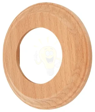 Natúr fa keret süllyesztett porcelán szerelvényekhez