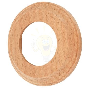 Natúr fa keret süllyesztett porcelán szerelvényekhez