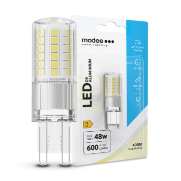 Modee Lighting LED Izzó G9 Aluminium 5W 4000K (600 lumen) ERP B1