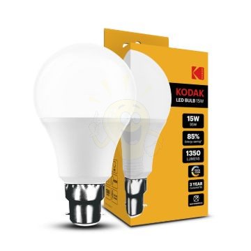 KODAK Max LED Izzó Globe A65 15W B22 270° 4000K (1350 lumen)