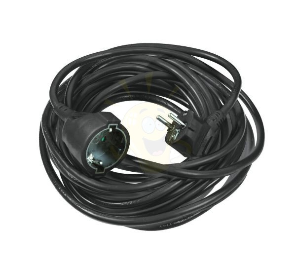Technik Professional Hosszabbító (lengokábel) Fekete 10m kábellel 3x1,5mm2 16A
