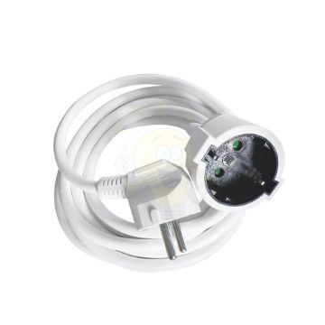 Technik Professional Hosszabbító (lengokábel) Fehér 3m kábellel 3x1,5mm2 16A
