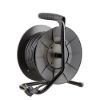 Technik Professional Kábeldob 4-er 25m 1,5mm2 (fekete) 16A