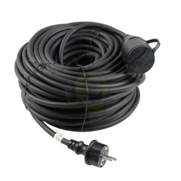 Technik Industrial Hosszabbító 1 utas 30m kábellel 3x2,5mm2 H07RN-F (IP44) 16A