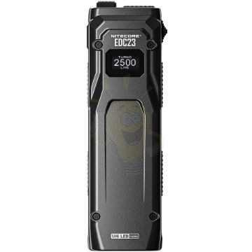 Nitecore Elemlámpa EDC23 (Beépített Li-ion) 2 x NiteLab UHi 25 (2500 lumen)