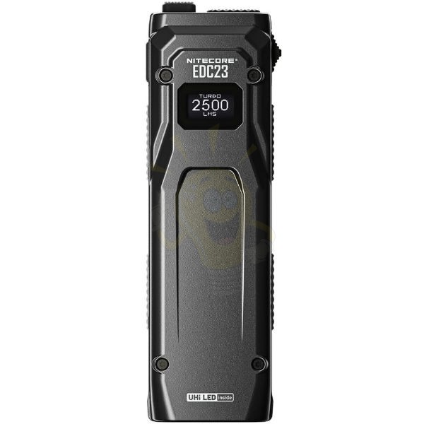 Nitecore Elemlámpa EDC23 (Beépített Li-ion) 2 x NiteLab UHi 25 (2500 lumen)