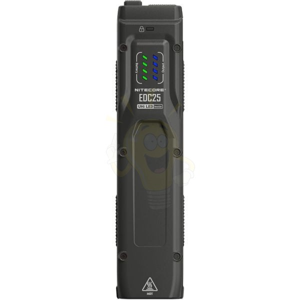 Nitecore Elemlámpa EDC25 (Beépített Li-ion) 2 x NiteLab UHi 20 (3000 lumen)