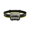Nitecore Fejlámpa HA23UHE (3x AAA/akkumulátor) 4x MCT UHE LED (600 lumen) Fekete