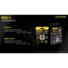Nitecore Elemlámpa NU05 V2 KIT (akkumulátoros - tartozék) HP LED (40 lumen)