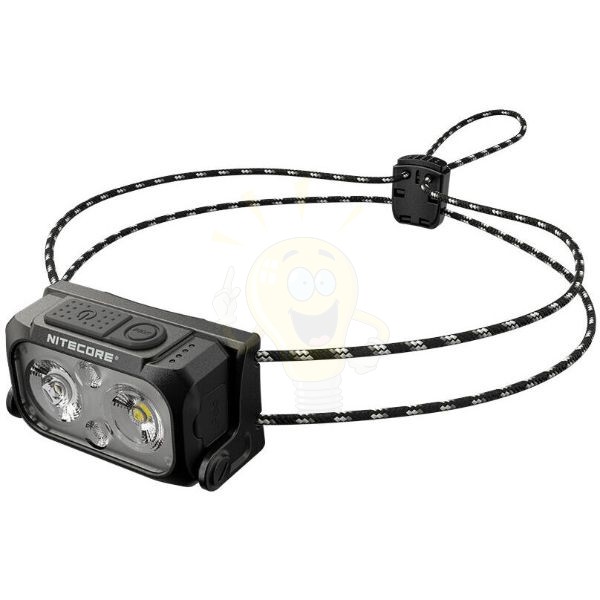 Nitecore Fejlámpa NU21 (akkumulátoros - tartozék) HP LED (360 lumen) Fekete