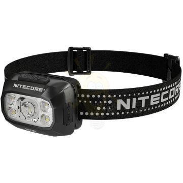 Nitecore Fejlámpa NU30 (akkumulátoros - tartozék) 4x UHE LED (500 lumen)