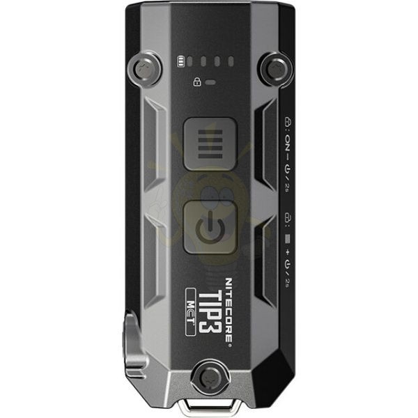 Nitecore Elemlámpa TIP3 (akkumulátoros) MCT UHE LED (720 lumen) Fekete