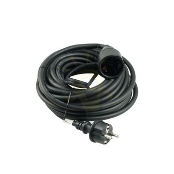 Technik Industrial Hosszabbító 1 utas 10m kábellel 3x1,5mm2 H07RN-F (IP44) 16A