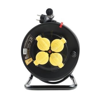 Technik Industrial Kábeldob 4-er 25m 1,5mm2 H07RN-F (IP44) 16A